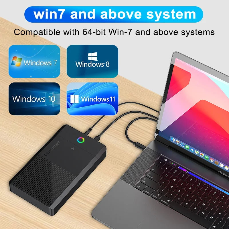 PEAPRIT 14TB Gaming HDD with Hyperspin Launchbox Retrobat Playnite Coinops 98K+ Retro Video Games Console for PS5/PS4/PS3/SWITCH