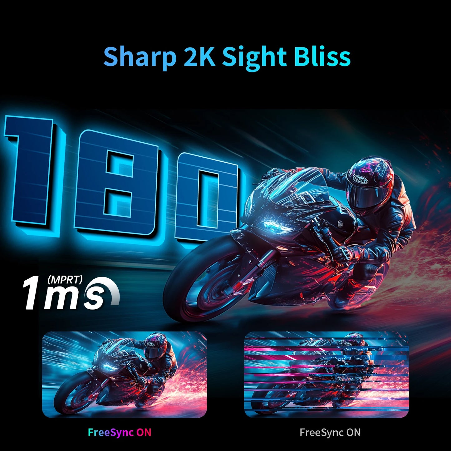 KTC 27 inch WQHD 180Hz 1ms Curved Gaming Monitor 1440P 144Hz Monitor 132% sRGB HVA FreeSync DisplayPort/HDMI/USB VESA Computer M